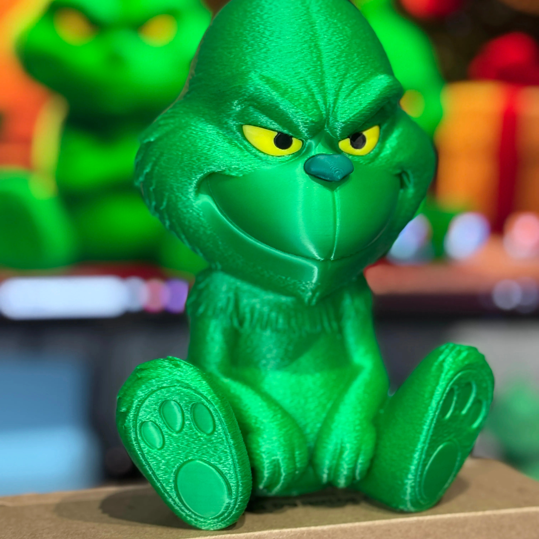 Fanart Grinch em Impressão 3D – 17 cm