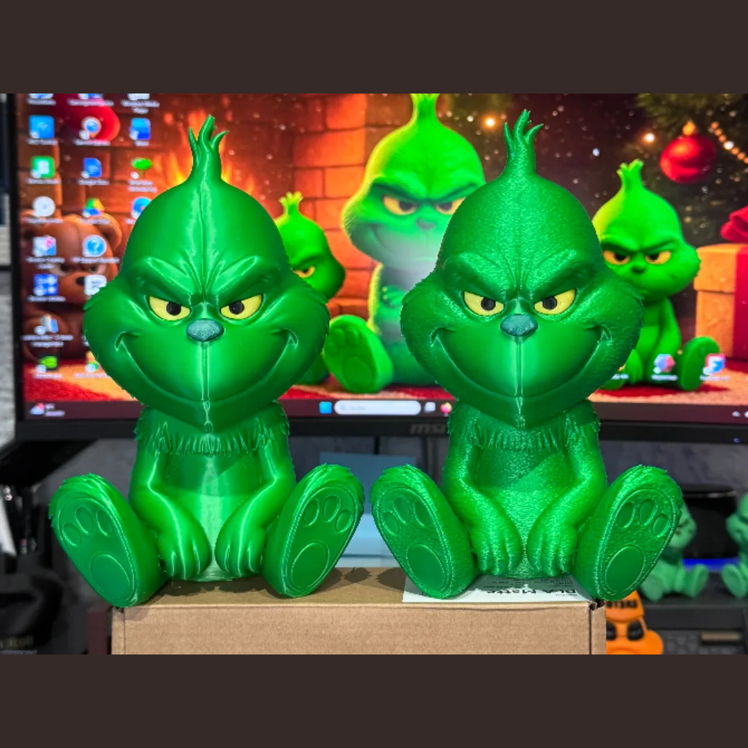 Fanart Grinch em Impressão 3D – 17 cm