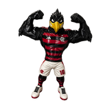 Mascote Urubu do Flamengo Estátua Decorativa 26 cm