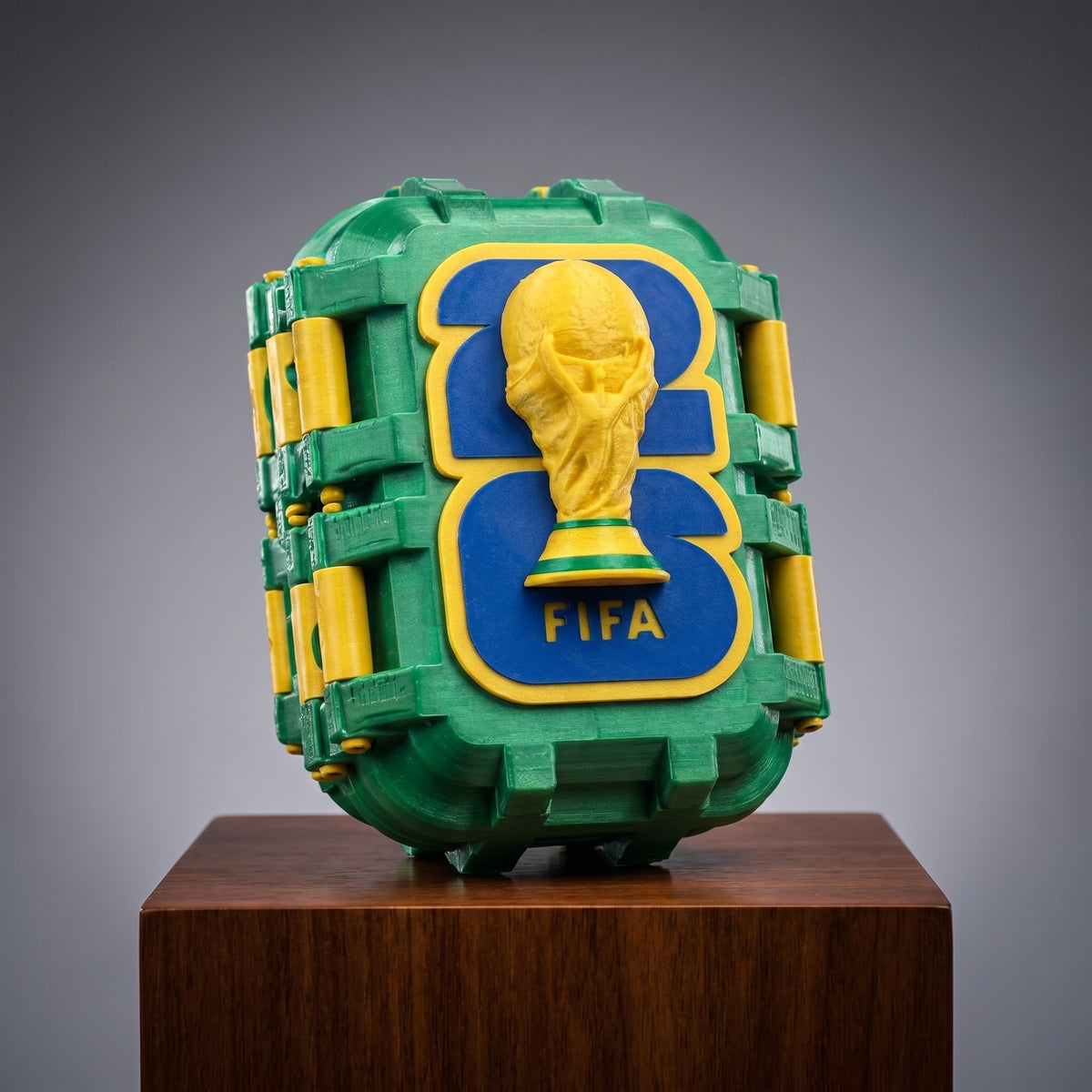 Porta Figurinhas Copa do Mundo 2026 Edição Brasil