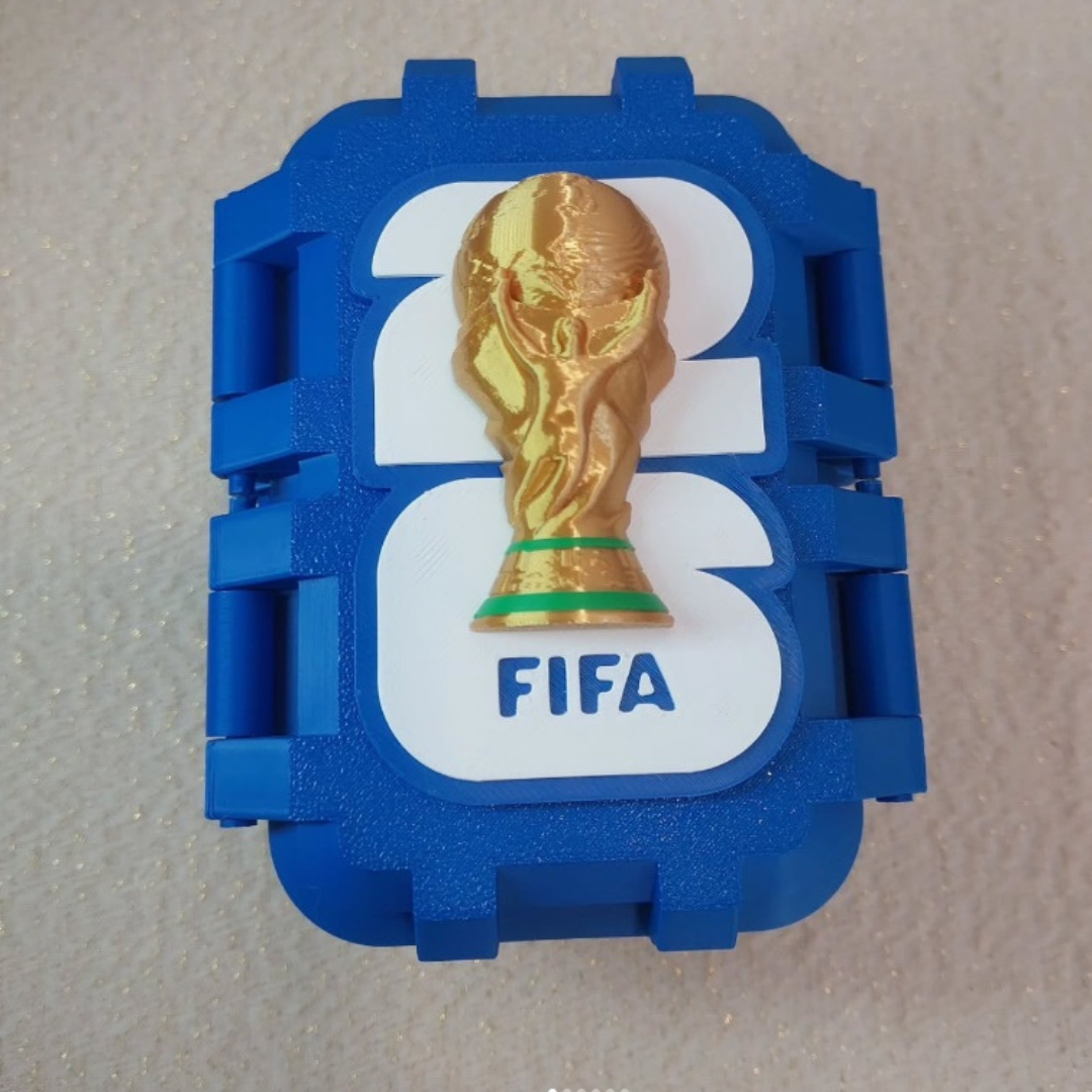 Porta Figurinhas Copa do Mundo 2026 Edição Brasil