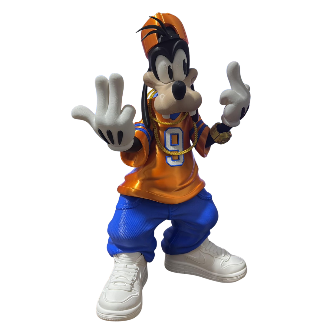 Pateta Hip Hop Action Figure Colecionável Estiloso