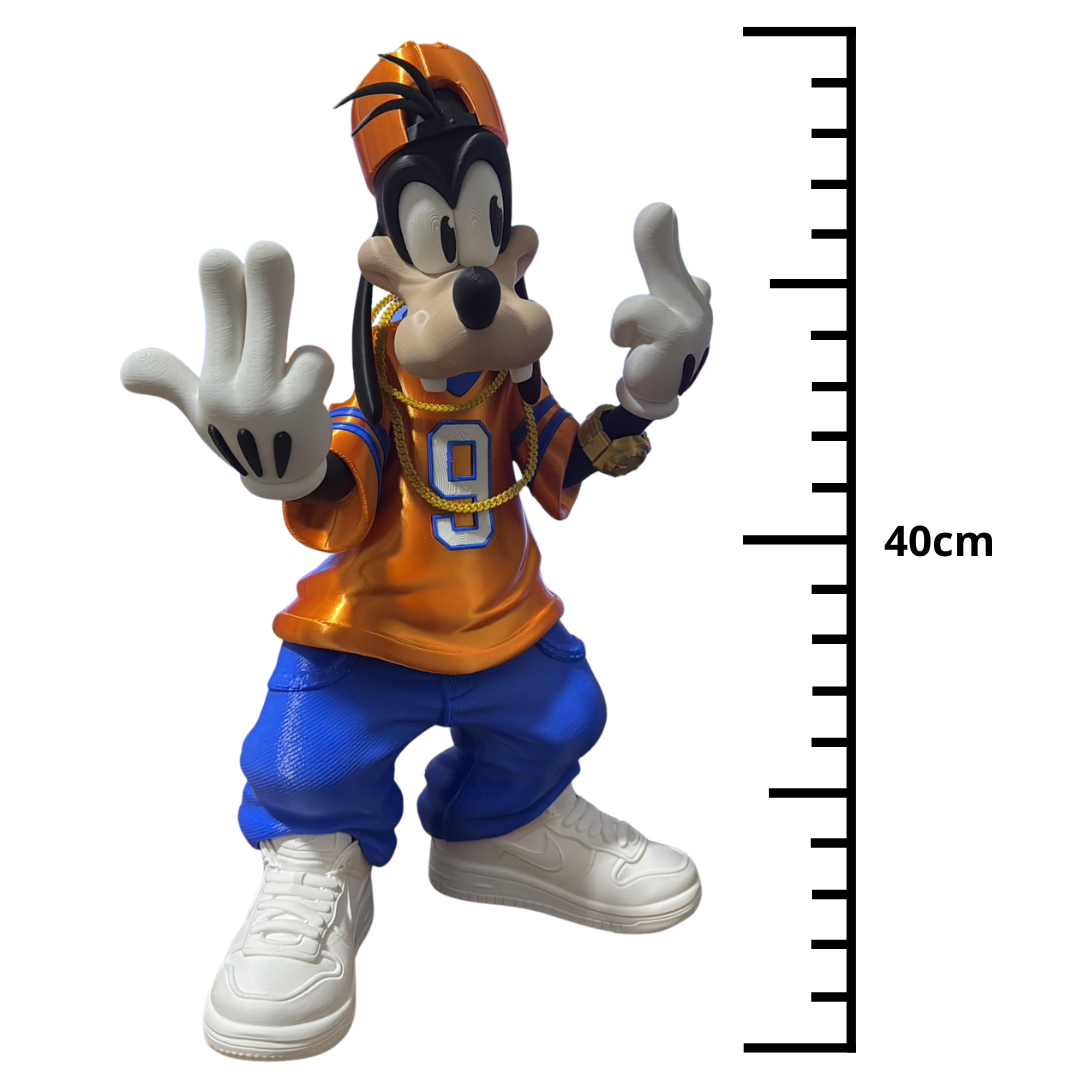 Pateta Hip Hop Action Figure Colecionável Estiloso