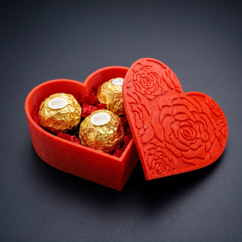 Porta Chocolate Coração