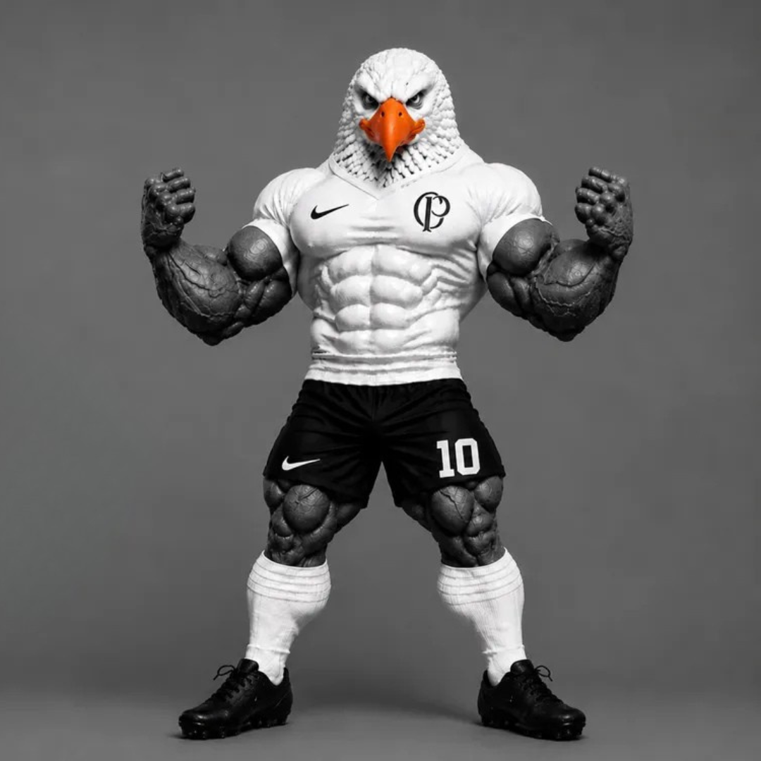 Gavião Cor Guerreiro 3D  Edição Colecionador