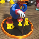 Vovô Milionário Edição Personalizada Colecionável Decoração Geek Presente Nerd Action Figure Impressão 3D