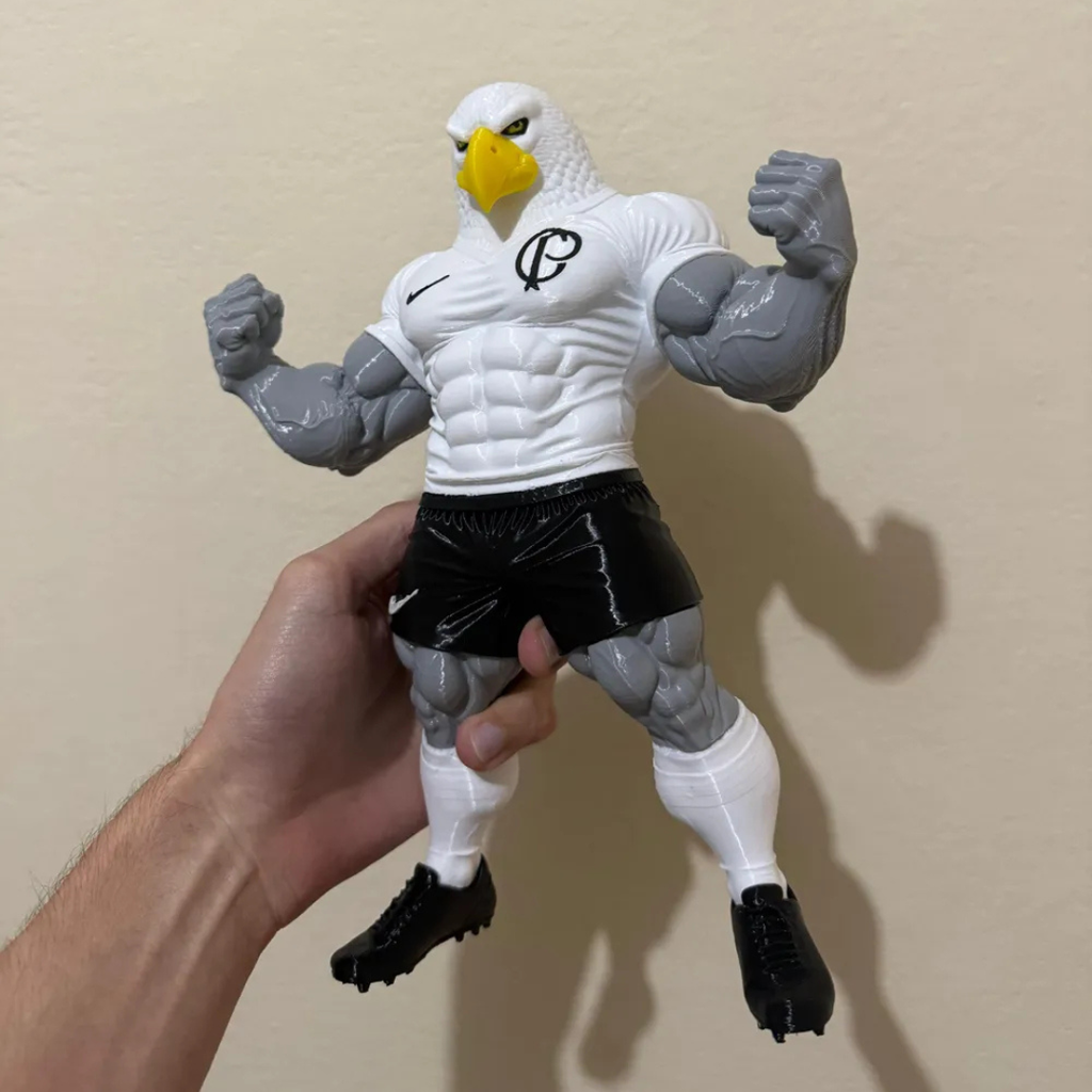 Gavião Cor Guerreiro 3D  Edição Colecionador