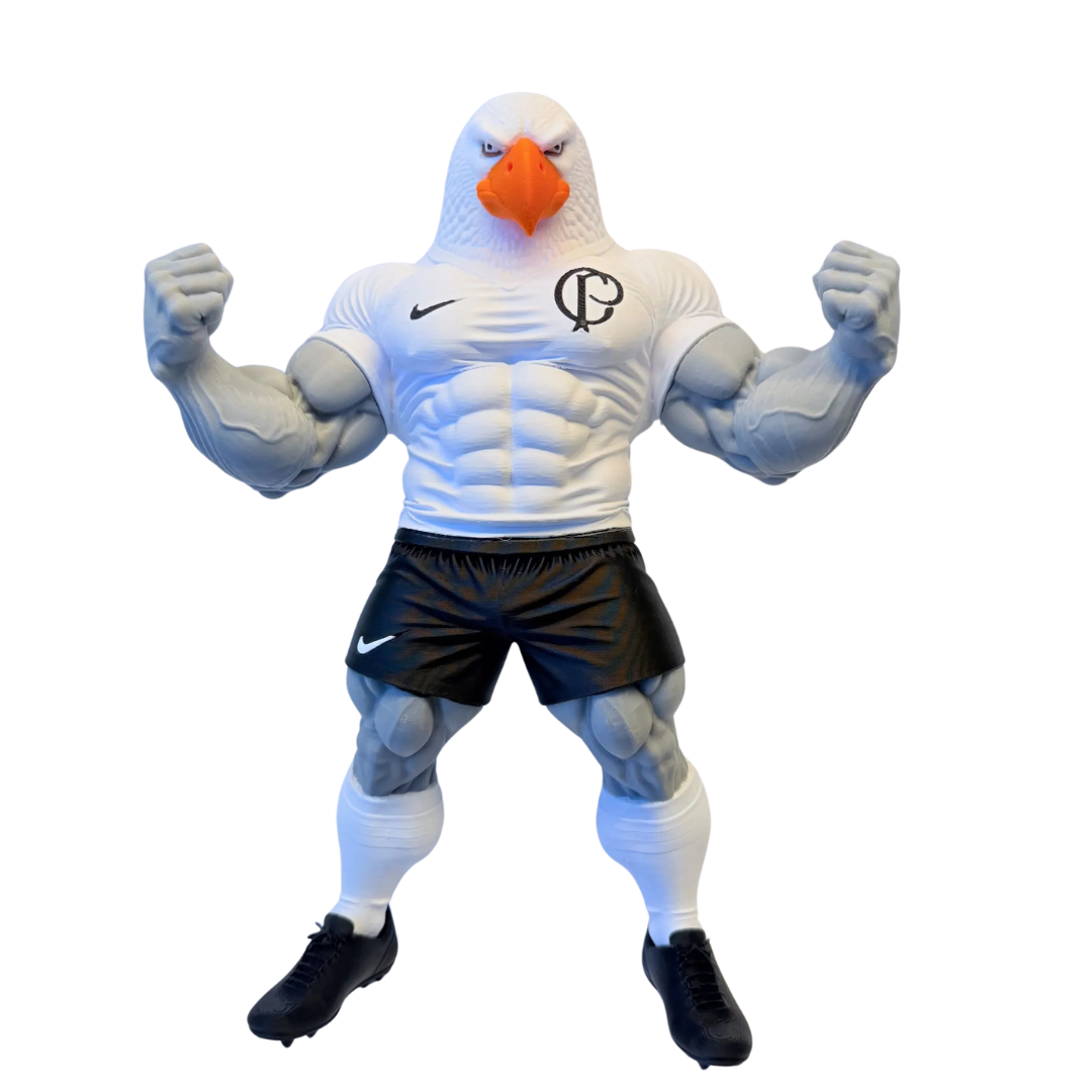 Gavião Cor Guerreiro 3D  Edição Colecionador