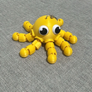 Chaveiro Polvo Articulado 3D