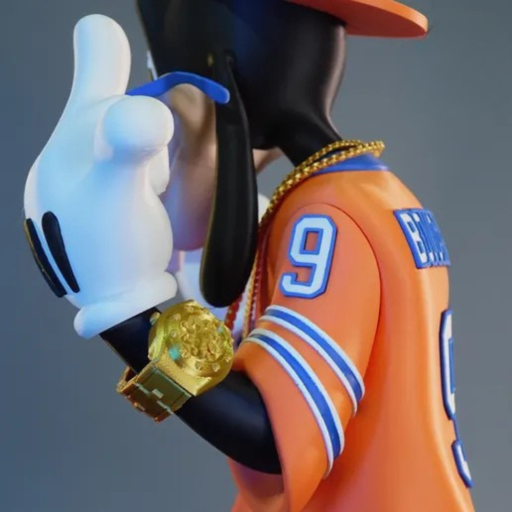 Pateta Hip Hop Action Figure Colecionável Estiloso