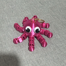 Chaveiro Polvo Articulado 3D