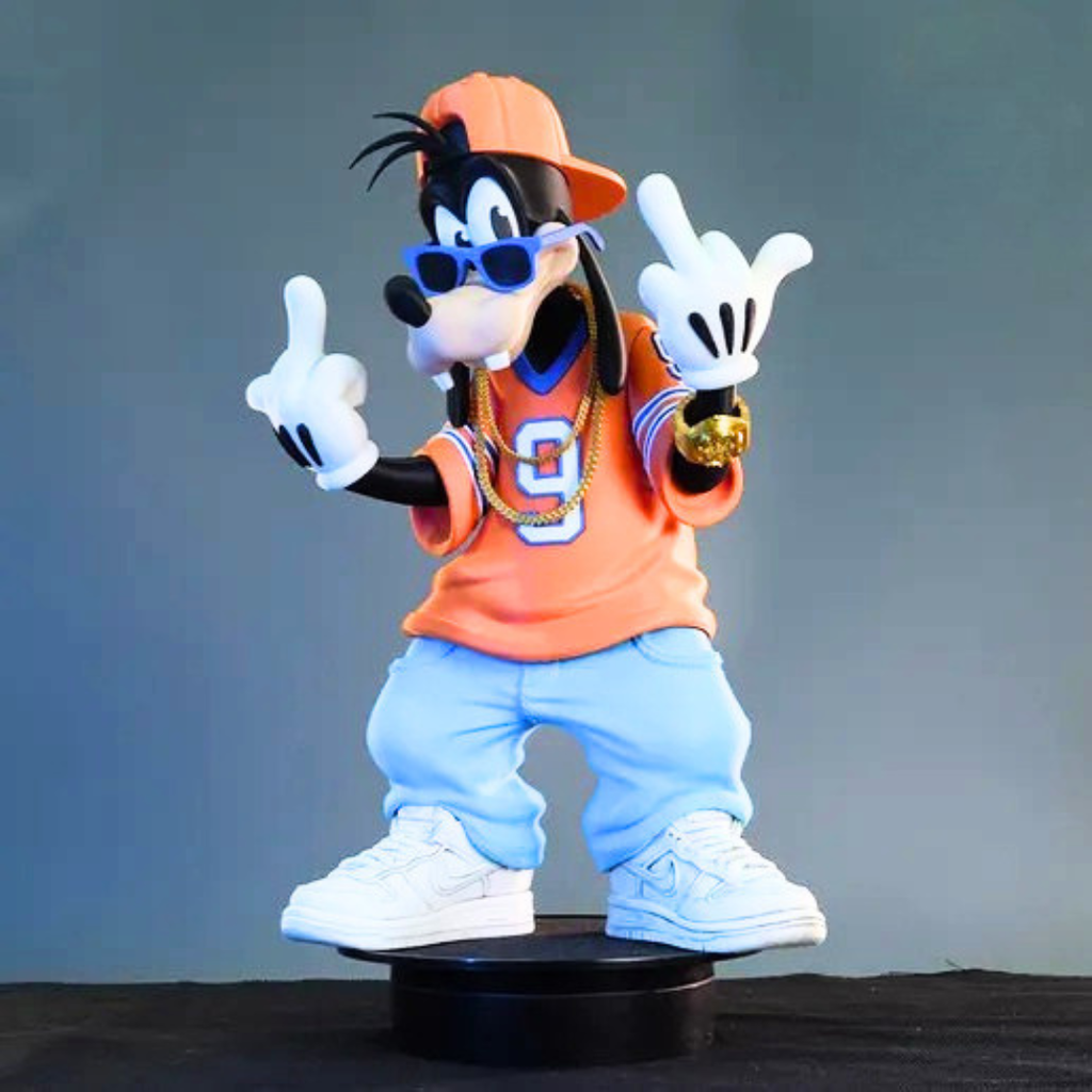 Pateta Hip Hop Action Figure Colecionável Estiloso