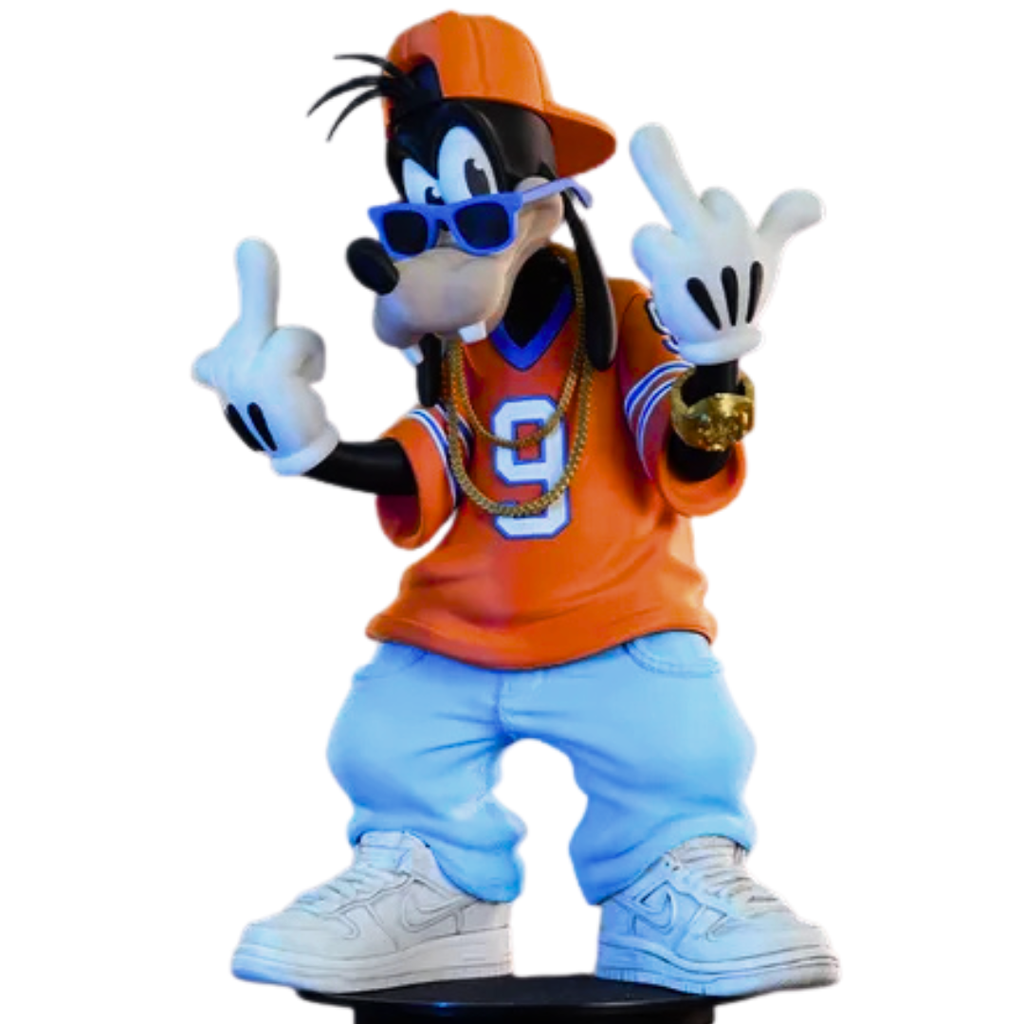 Pateta Hip Hop Action Figure Colecionável Estiloso