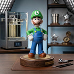 Boneco Luigi Aventureiro 3D – Action Figure Decorativa 33cm