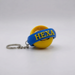 Kit com 10 Und Chaveiro Hexa Giratório