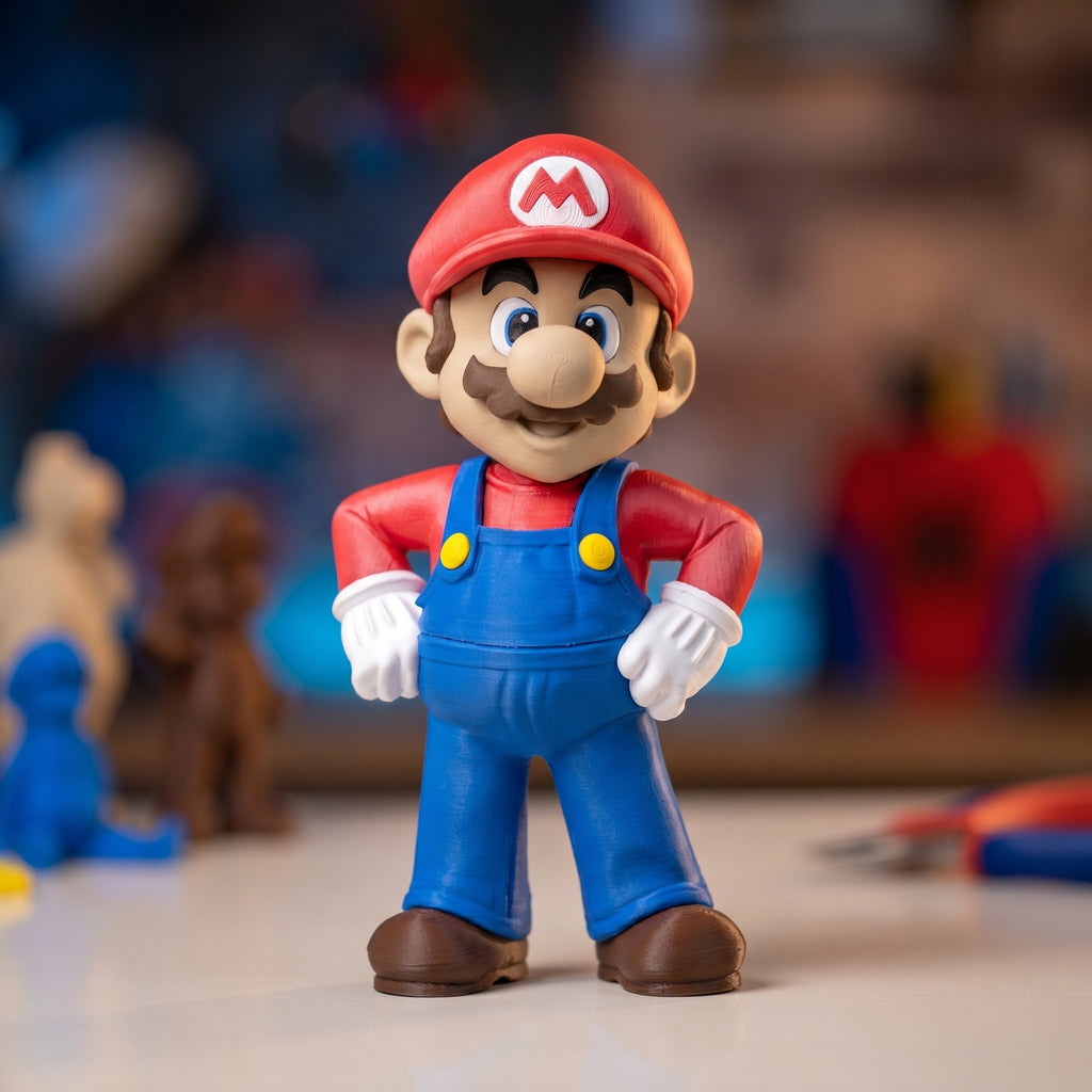 Mario Feliz Encanto 3d Action Figure 28cm