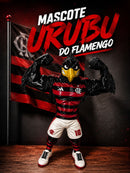 Mascote Urubu do Flamengo Estátua Decorativa 26 cm