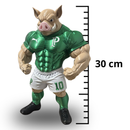 Mascote Porco Torcedor Premium 30cm Edição Colecionável