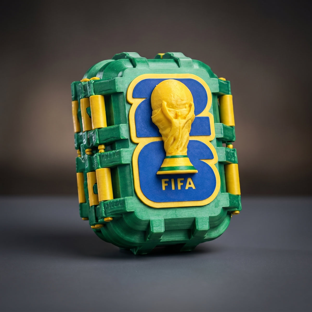 Porta Figurinhas Copa do Mundo 2026 Edição Brasil