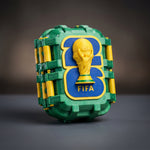 Porta Figurinhas Copa do Mundo 2026 Edição Brasil