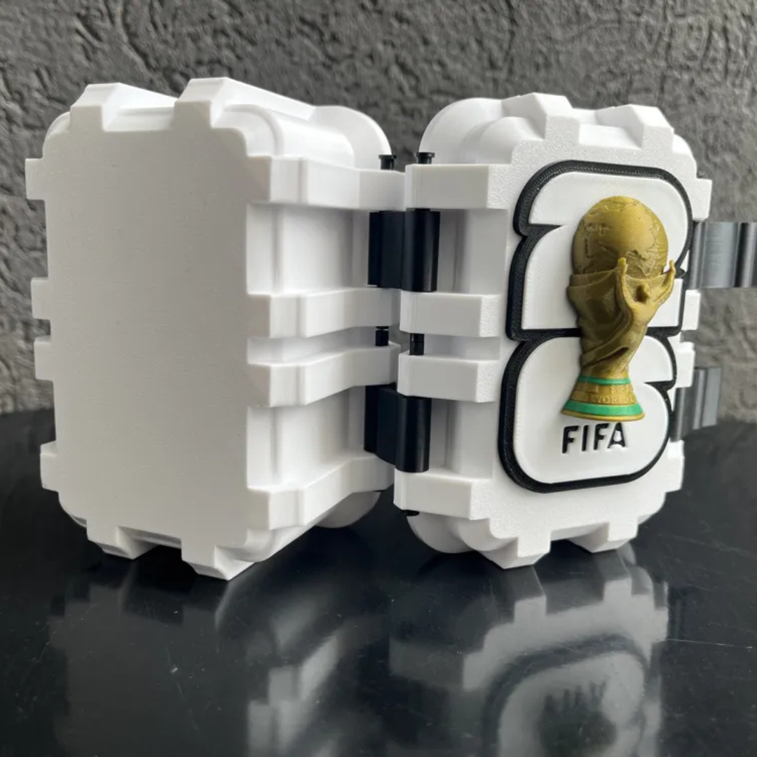 Porta Figurinhas Copa do Mundo 2026 Edição Brasil