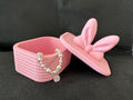 Porta Joias Caixinha Minnie Laço Rosa 3D