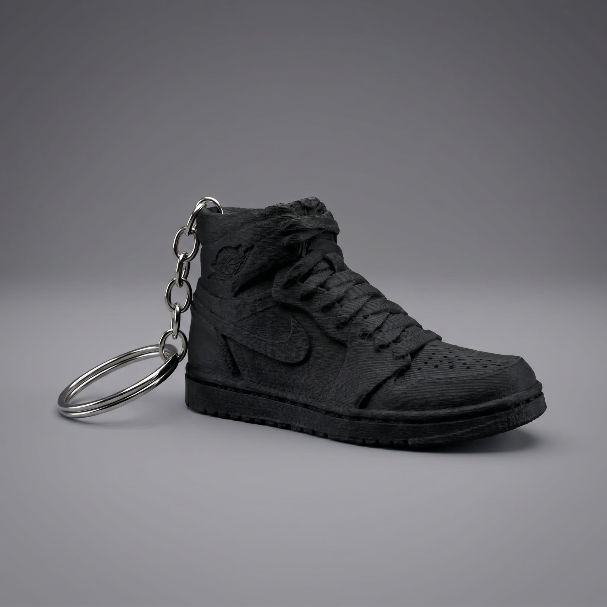 Chaveiro Tênis Sneaker 3D Branco com Argola – Encanto 3D