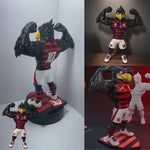Mascote Urubu do Flamengo Estátua Decorativa 26 cm
