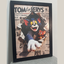 Quadro Decorativo Gato e Rato A4 – Encanto 3D