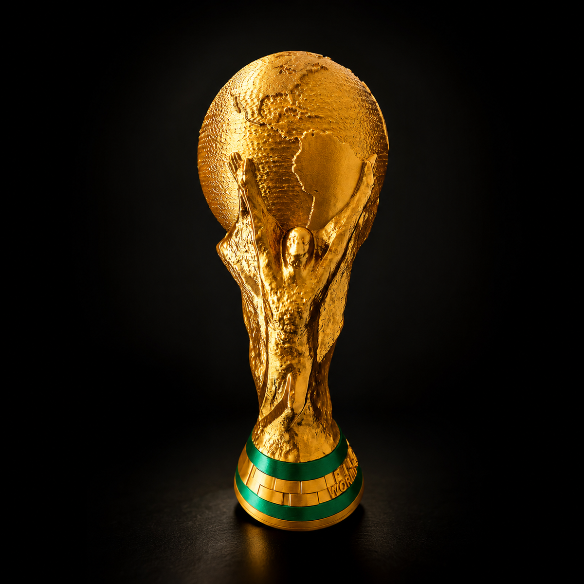 Taça Troféu 30cm Copa do Mundo FIFA Brasil Decoração Futebol