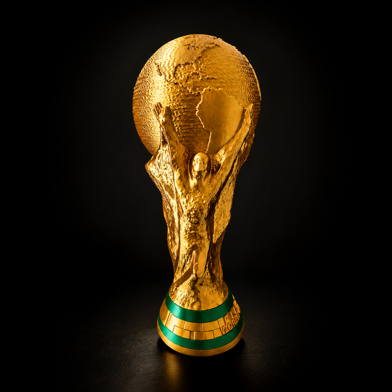 Taça Troféu 30cm Copa do Mundo FIFA Brasil Decoração Futebol